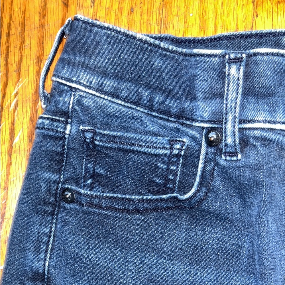 Express Skinny High Rise Blue Women's Jeans Size 00R - Picture 5 of 10
